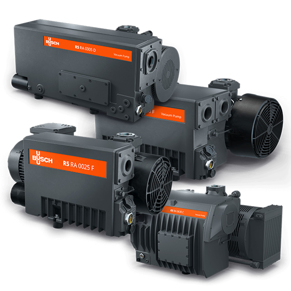 Bild von mehreren Vakuumpumpen