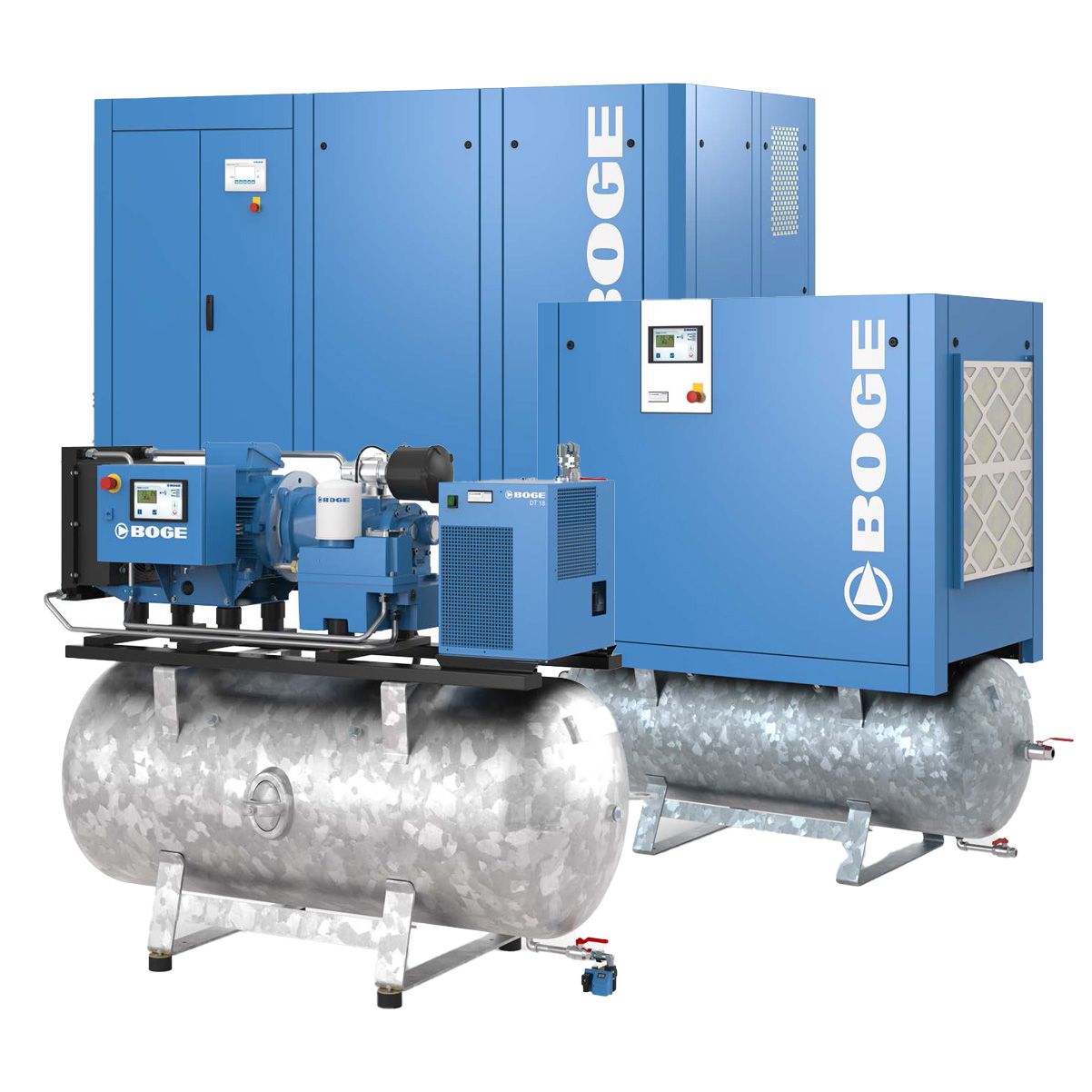 Bild von mehreren Kompressoren