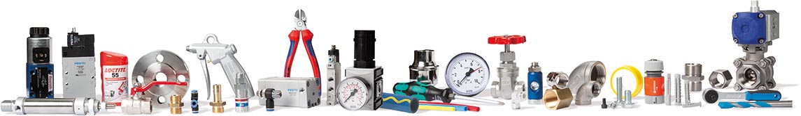 Bild von Zubehörteilen für Druckluftsysteme